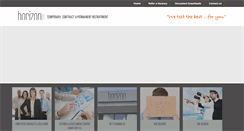 Desktop Screenshot of horizonrecruitment.co.nz